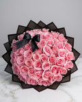 Luxury Pink Rose Bouquet – Premium Pink Roses Miami Delivery